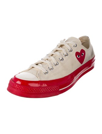 Comme des Garçons Play x Converse Canvas Sneakers