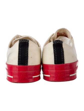 Comme des Garçons Play x Converse Canvas Sneakers