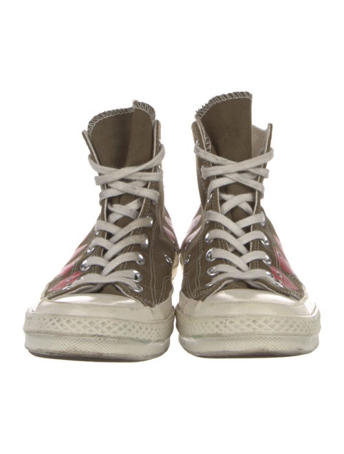 Comme des Garçons Play x Converse Canvas Graphic Print Sneakers