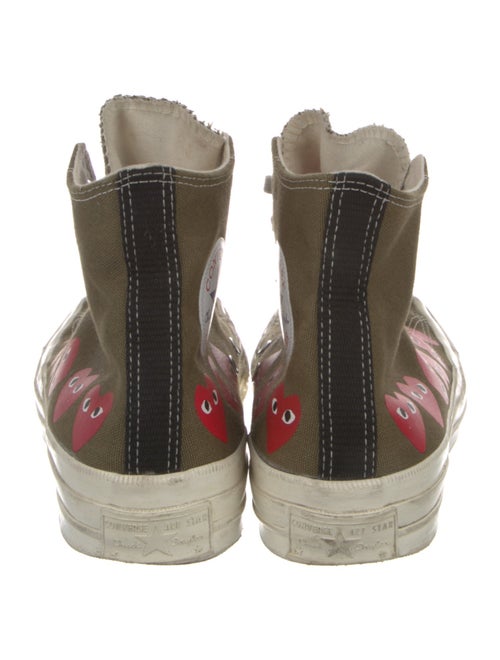 Comme des Garçons Play x Converse Canvas Graphic Print Sneakers