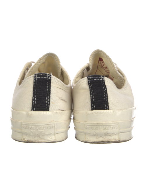 Comme des Garçons Play x Converse Canvas Colorblock Pattern Sneakers