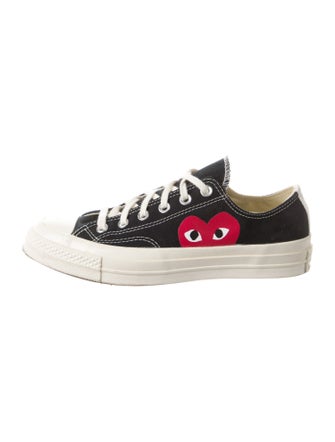 Comme des Garçons Play x Converse Canvas Sneakers