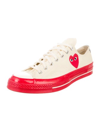 Comme des Garçons Play x Converse Canvas Sneakers