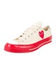 Comme des Garçons Play x Converse Canvas Sneakers