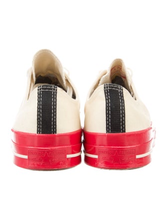 Comme des Garçons Play x Converse Canvas Sneakers