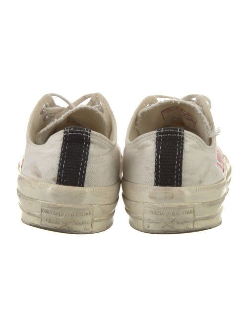 Comme des Garçons Play x Converse Canvas Printed Sneakers