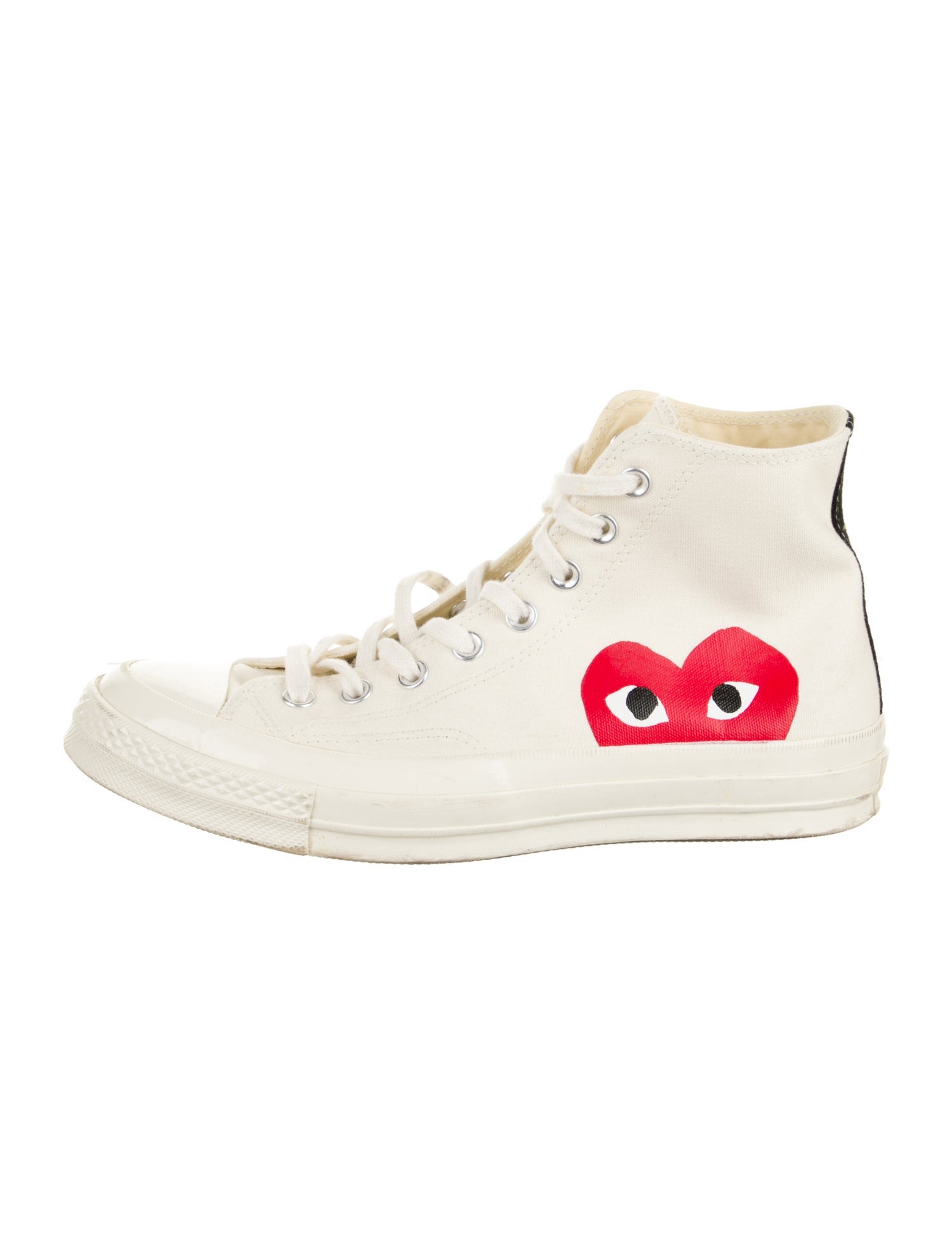 Comme des Garçons Play x Converse Canvas Graphic Print Sneakers