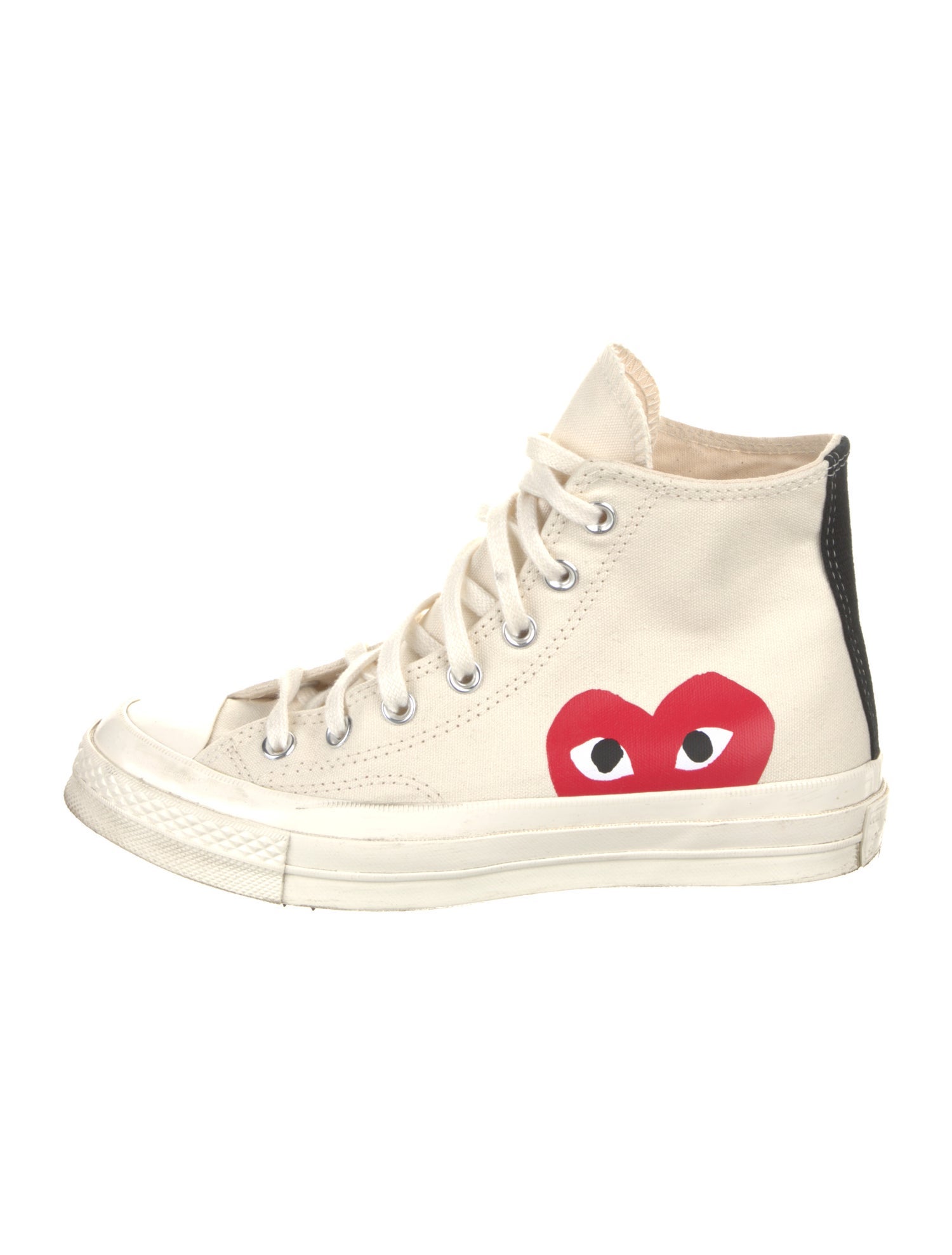 Comme des Garçons Play x Converse Canvas Graphic Print Sneakers