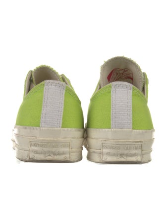 Comme des Garçons Play x Converse Canvas Colorblock Pattern Sneakers