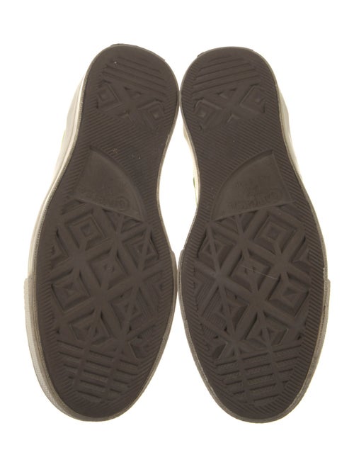 Comme des Garçons Play x Converse Canvas Colorblock Pattern Sneakers