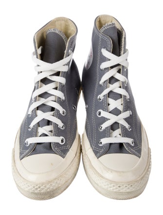 Comme des Garçons Play x Converse Canvas Graphic Print Sneakers