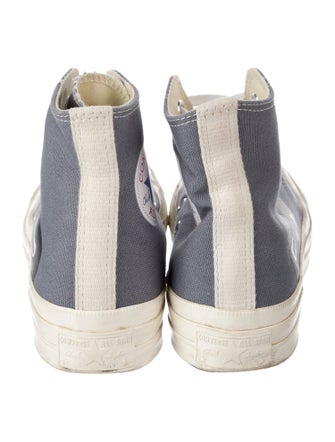 Comme des Garçons Play x Converse Canvas Graphic Print Sneakers