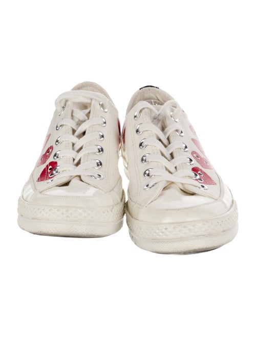 Comme des Garçons Play x Converse Canvas Graphic Print Sneakers