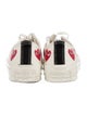 Comme des Garçons Play x Converse Canvas Graphic Print Sneakers