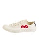Comme des Garçons Play x Converse Canvas Graphic Print Sneakers