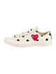Comme des Garçons Play x Converse Canvas Polka Dot Print Sneakers
