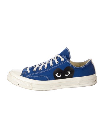 Comme des Garçons Play x Converse Canvas Printed Sneakers