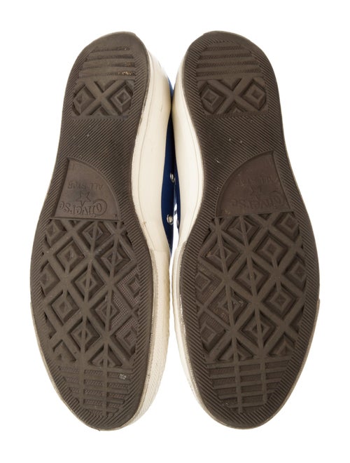 Comme des Garçons Play x Converse Canvas Printed Sneakers