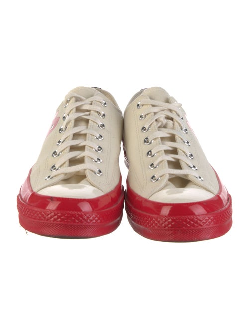 Comme des Garçons Play x Converse Canvas Graphic Print Sneakers