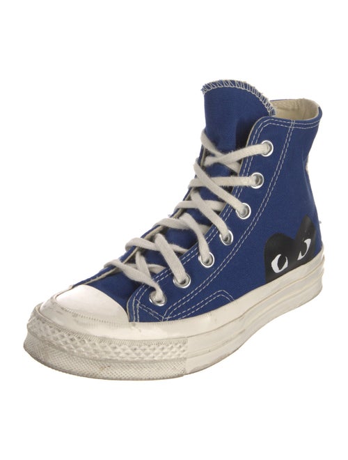 Comme des Garçons Play x Converse Canvas Printed Sneakers