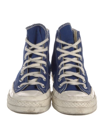 Comme des Garçons Play x Converse Canvas Printed Sneakers