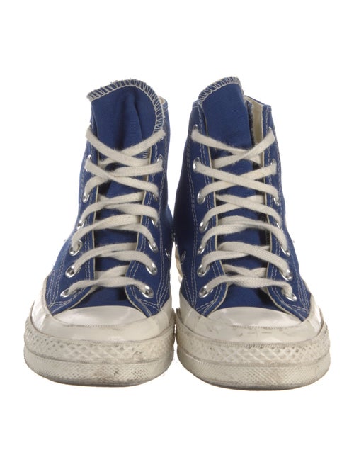 Comme des Garçons Play x Converse Canvas Printed Sneakers