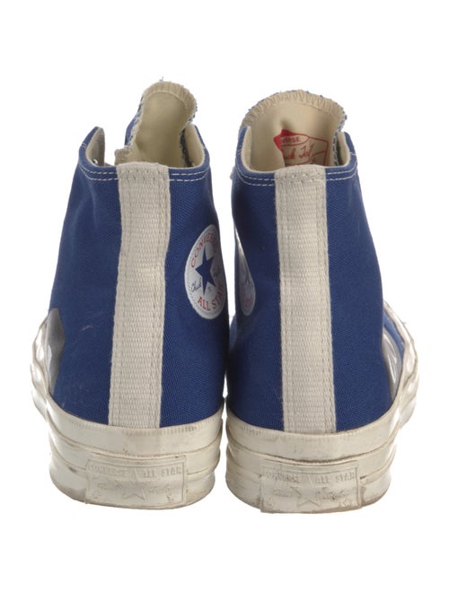 Comme des Garçons Play x Converse Canvas Printed Sneakers
