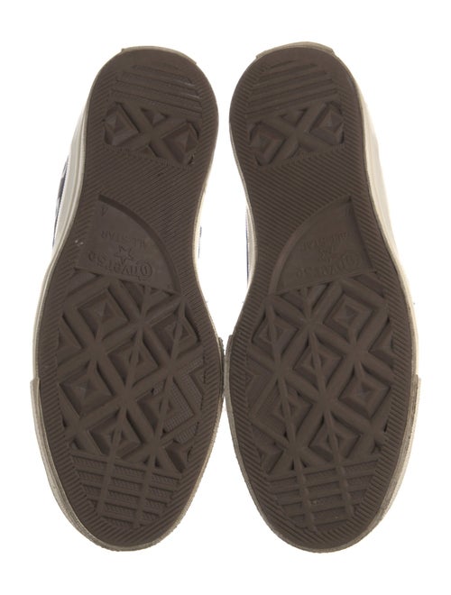 Comme des Garçons Play x Converse Canvas Printed Sneakers