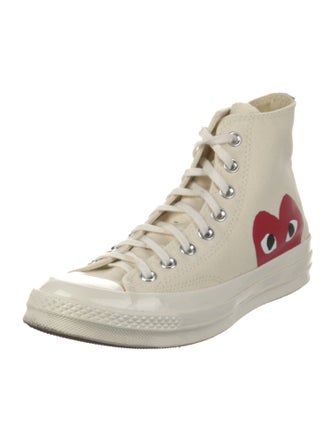 Comme des Garçons Play x Converse Canvas Sneakers