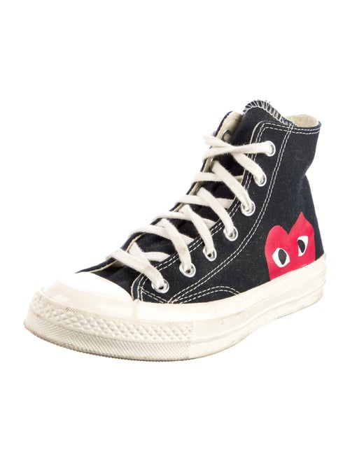 Comme des Garçons Play x Converse Canvas Graphic Print Sneakers