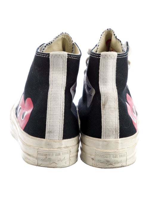 Comme des Garçons Play x Converse Canvas Graphic Print Sneakers