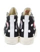 Comme des Garçons Play x Converse Canvas Polka Dot Print Sneakers