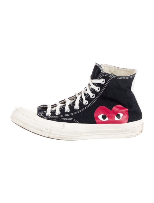 Comme des Garçons Play x Converse Canvas Graphic Print Sneakers