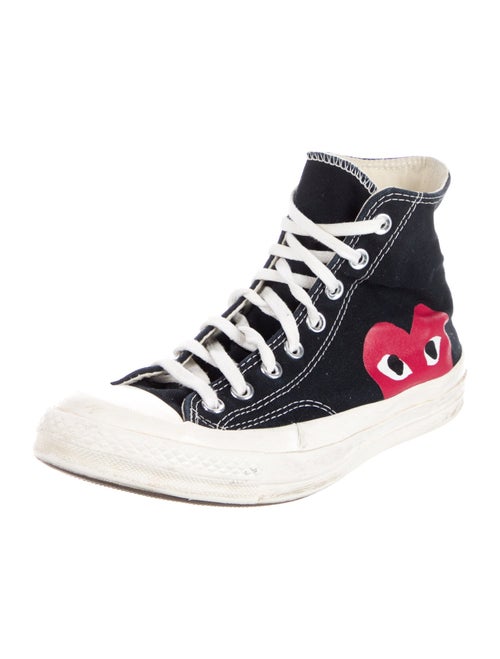 Comme des Garçons Play x Converse Canvas Graphic Print Sneakers