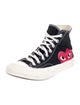 Comme des Garçons Play x Converse Canvas Graphic Print Sneakers
