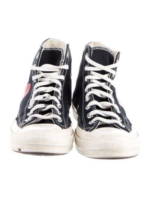 Comme des Garçons Play x Converse Canvas Graphic Print Sneakers