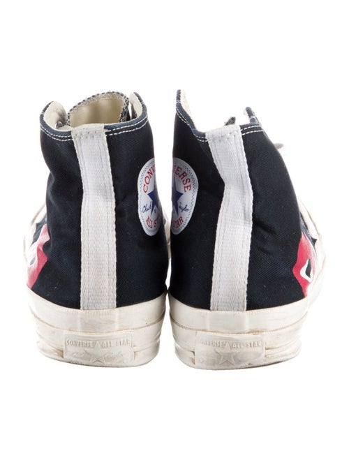 Comme des Garçons Play x Converse Canvas Graphic Print Sneakers