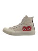 Comme des Garçons Play x Converse Canvas Graphic Print Sneakers