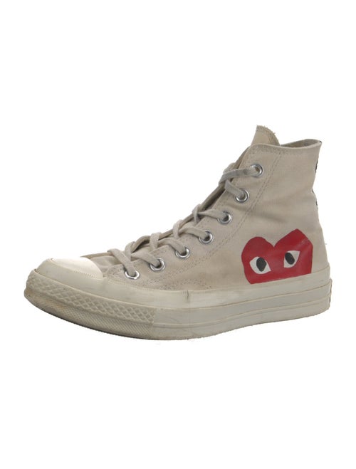 Comme des Garçons Play x Converse Canvas Graphic Print Sneakers