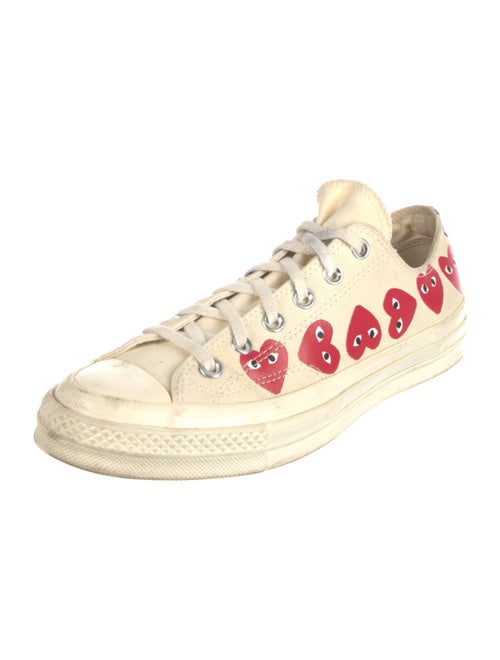 Comme des Garçons Play x Converse Canvas Graphic Print Sneakers
