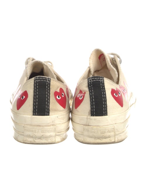 Comme des Garçons Play x Converse Canvas Graphic Print Sneakers
