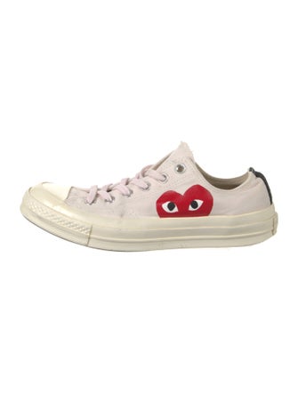 Comme des Garçons Play x Converse Canvas Graphic Print Sneakers