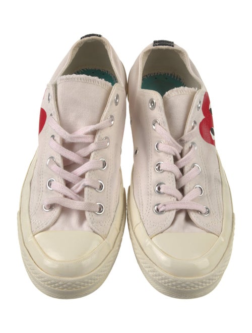 Comme des Garçons Play x Converse Canvas Graphic Print Sneakers