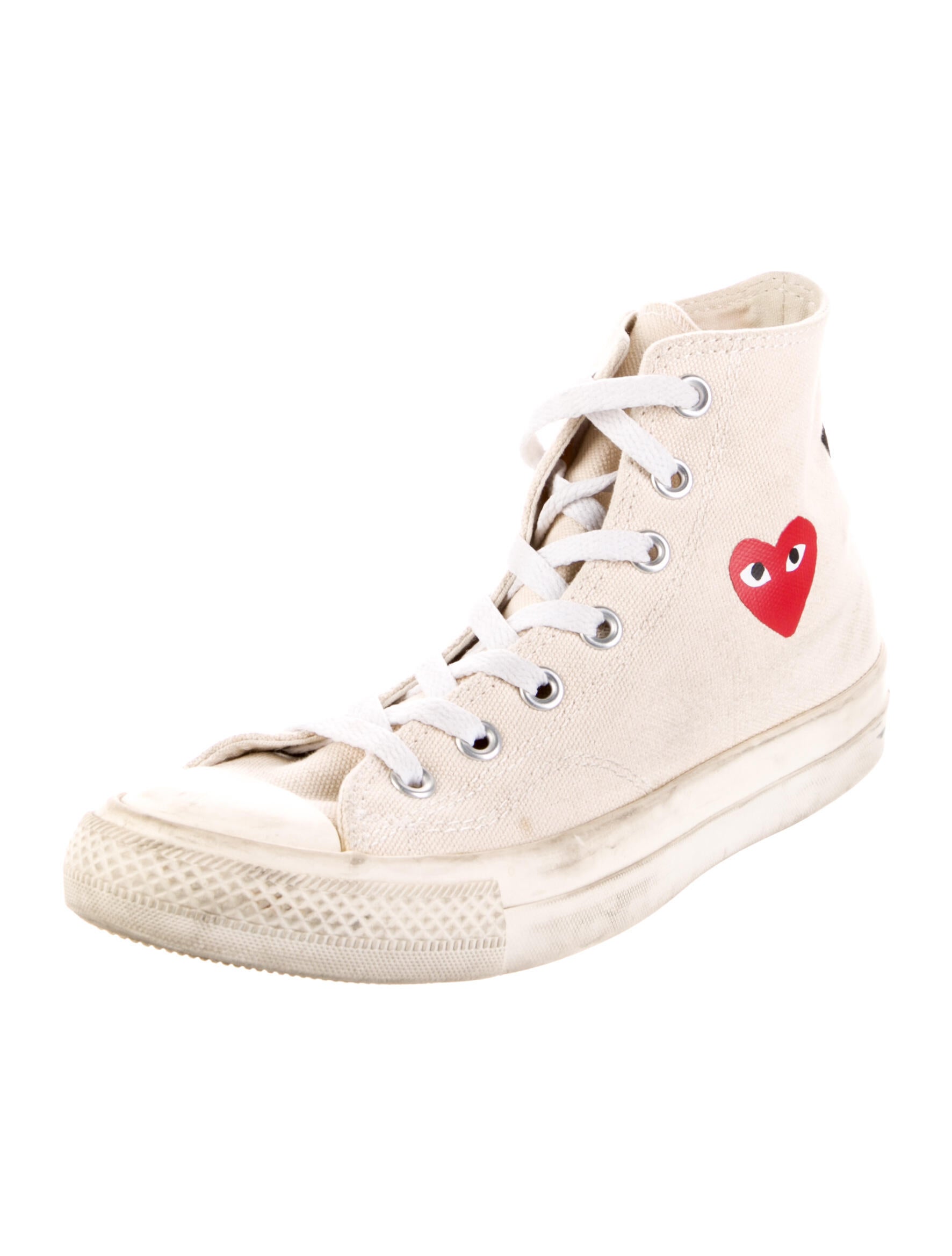 Comme des Garçons Play x Converse Canvas Sneakers