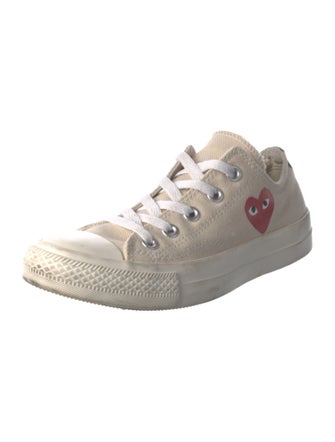 Comme des Garçons Play x Converse Canvas Graphic Print Sneakers