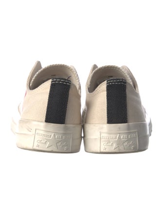 Comme des Garçons Play x Converse Canvas Graphic Print Sneakers