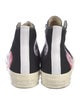 Comme des Garçons Play x Converse Canvas Printed Sneakers