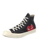 Comme des Garçons Play x Converse Canvas Sneakers