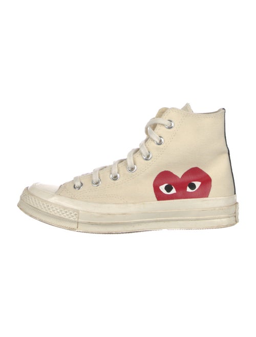 Comme des Garçons Play x Converse Canvas Graphic Print Sneakers