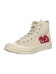 Comme des Garçons Play x Converse Canvas Graphic Print Sneakers